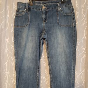 Lane Bryant denim capris